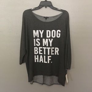 mm mm mm Dolman Sleeve T-Shirt  Size S